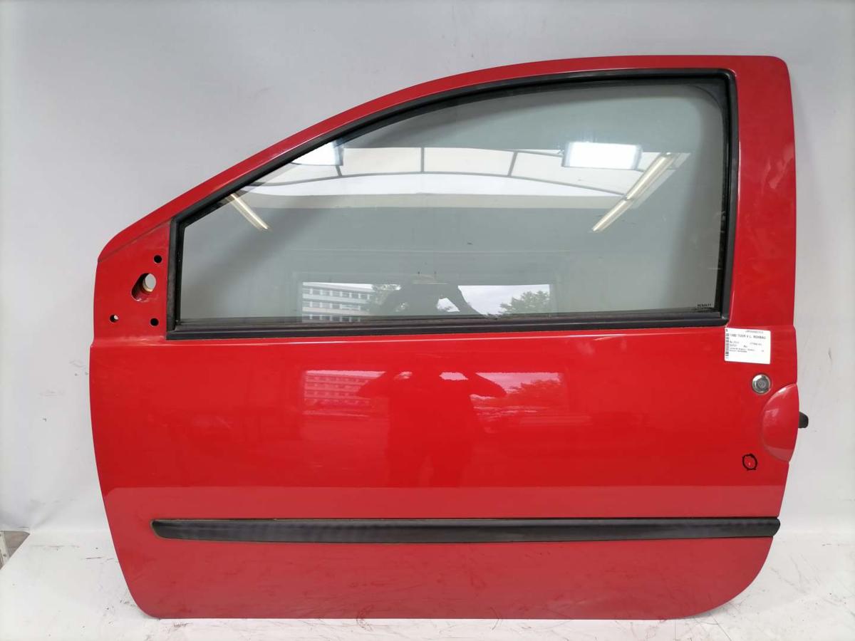 Renault Twingo 2 original Tür vorn links OV727 Rot Bj.2010 Renault Twingo 2 original Tür vorn links OV727 Rot Bj.2010